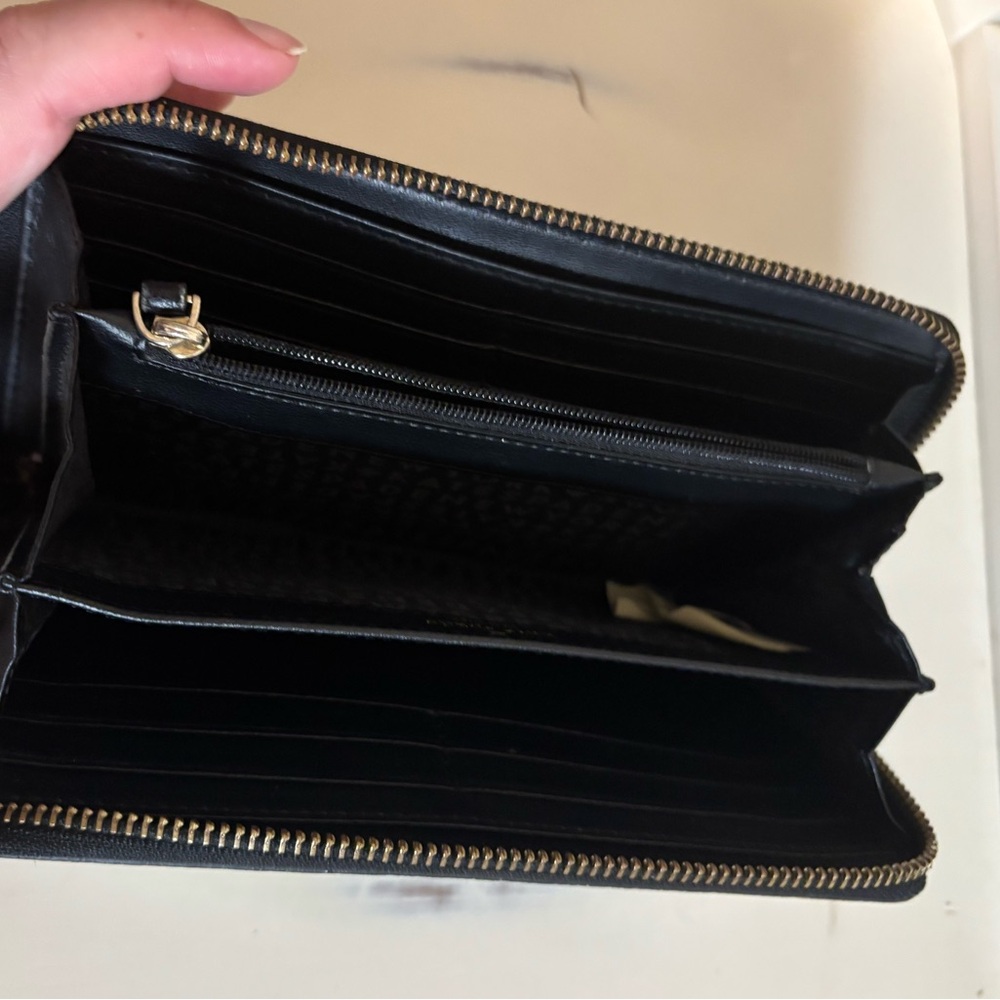 Kate Spade Striped Zip-Around Wallet - Picture 3 of 3